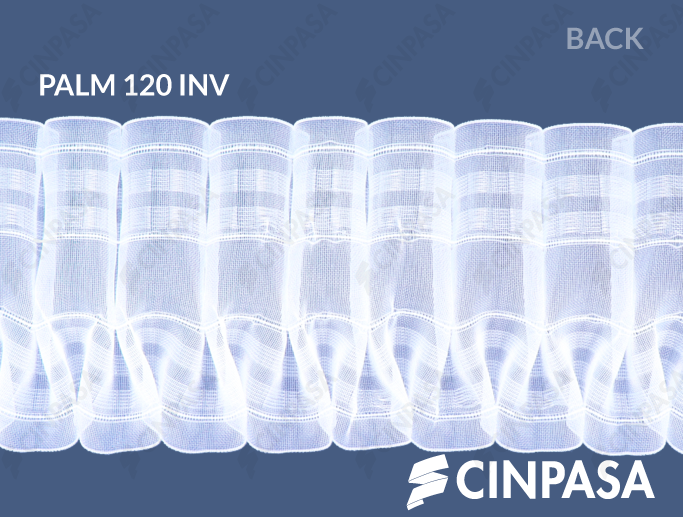  Transparent Palmera decorative Pleat Tape 